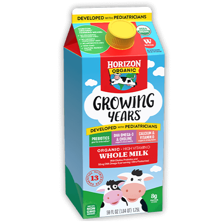 Growing Years&reg; Organic Whole Milk