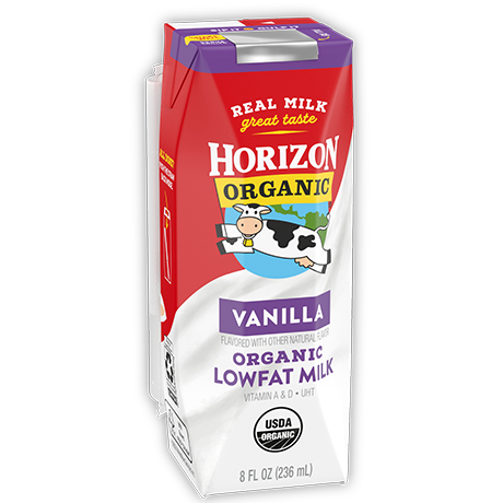 Organic Lowfat Vanilla Milk Box